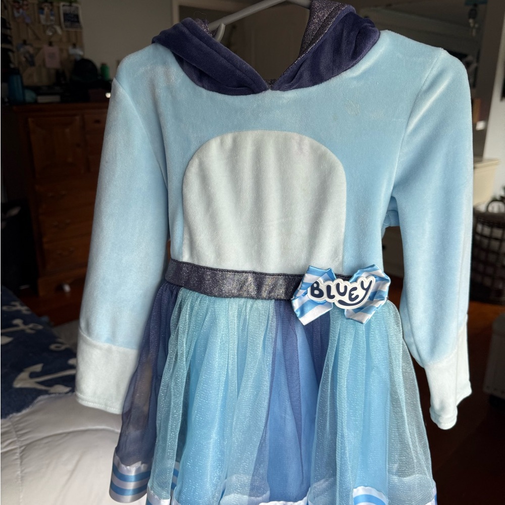 Bluey Kids Costume with Hood